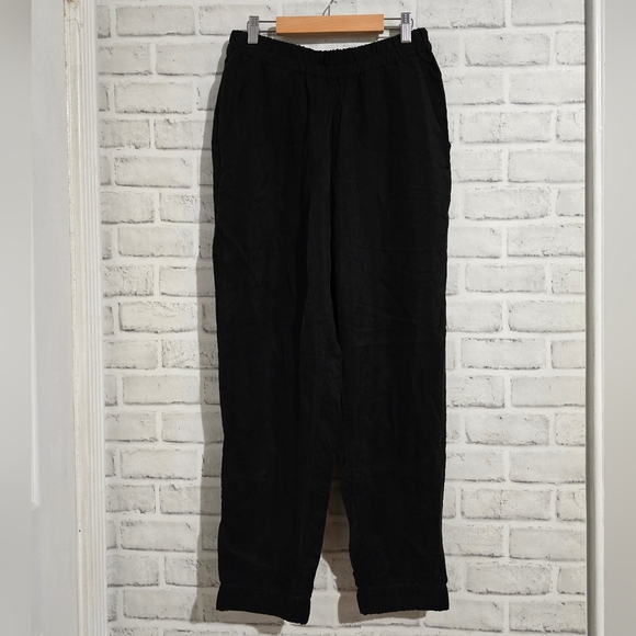 EUC Amour Vert Henri Cupro Jogger Black size S - Picture 6 of 11